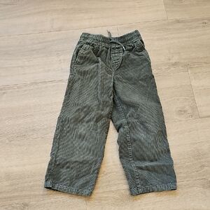 GAP Kids Corduroy Pants Green Wide Leg Size 6-7 Years